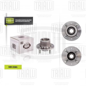 Ступица Chevrolet Aveo (02-) ABS (задн. в сборе с подшип.) (MR 0581) MR 0581 TRIALLI
