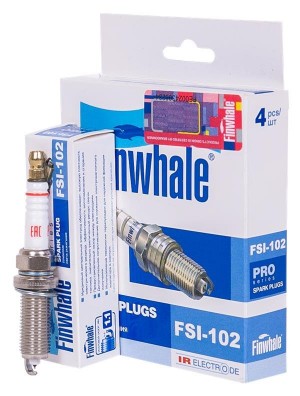 Свеча зажигания  (комплект 4шт.) FSI-102 FSI102 FINWHALE