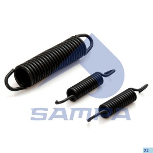 р/к тормозной колодки! пружины 34x167/19x112\ SETRA 084.504 SAMPA