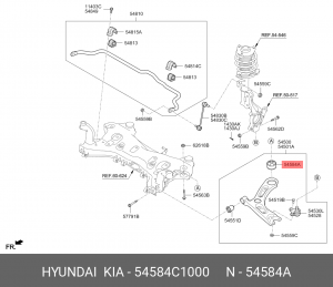 Kia Optima IV 2016> 54584C1000 HYUNDAI KIA