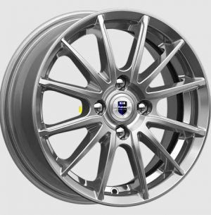КиК Квант 14.0 / 5.5J PCD 4x100.00 ET 38.00 ЦО 67.10 Литой / Антрацитовый 76888 K K