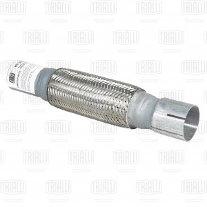 Переходник 50/55 L=350 под хомут с виброкомпенсатором 50х200 (нерж. алюм. сталь) EPC505550200 TRIALLI