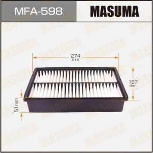 фильтр воздушный !\ Mazda 3/5 1.8/2.0 03> MFA598 MASUMA