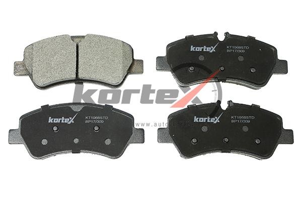 Колодки тормозные FORD Transit (13-) задние (4шт.) KORTEX KT1968STD KORTEX