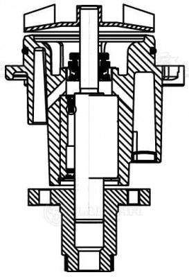 Насос водяной для а.м Land Rover Range Rover III 02- ,Sport I 05- 3.6D LWP 1016 LWP1016 LUZAR