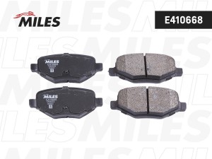 Колодки тормозные задние (Смесь Low-Metallic) FORD EXPLORER V 11- (TRW GDB4176)  E410668 MILES