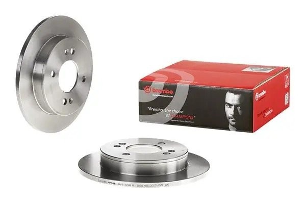 08.A916.10 диск тормозной задний!\ Kia Picanto 1.0/1.1/1.1D 04> 08.A916.10 BREMBO
