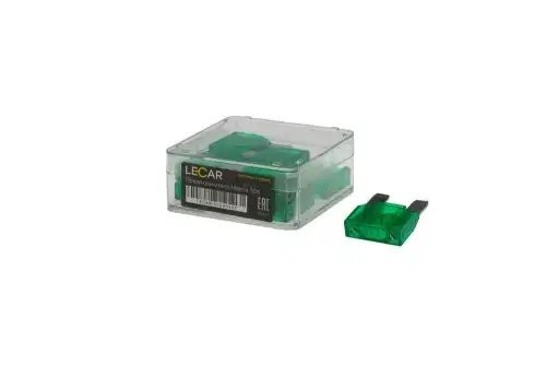 Предохранители 30А, 10 шт, (пластиковый бокс) LECAR Макси LECAR000090503 LECAR
