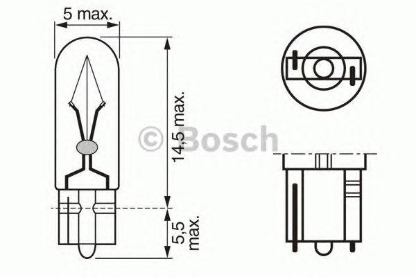 Лампа  24v 1,2 W 1 987 302 504 1 987 302 504 BOSCH