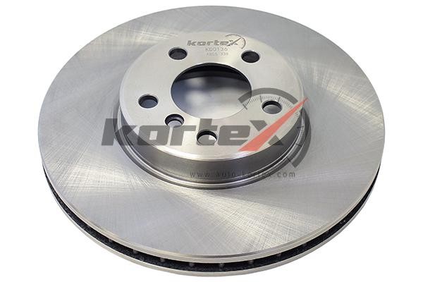 Диск тормозной BMW X3 (E83) передний (1шт.) (мин. 2шт.) KORTEX KD0136 KORTEX