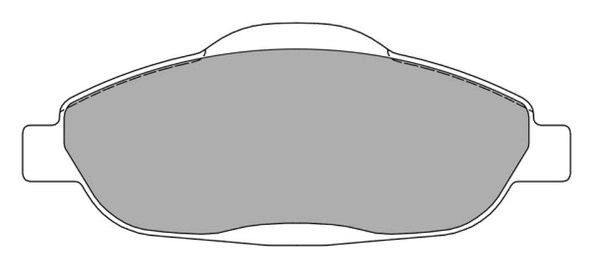 колодки дисковые передние!\ Peugeot 308 1.4/1.6 07> FBP1587 FREMAX