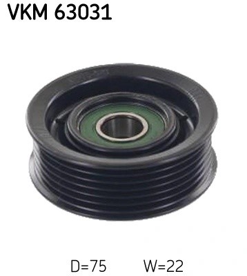 Ролик натяжителя поликлин.ремня VKM63031 SKF