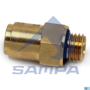 Фитинг SCANIA P,G,R,T series системы охлаждения (для прокачки) SAMPA 044.217 SAMPA