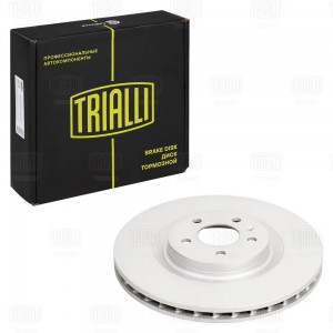 Диск торм. Audi A4 (07-)/A5 (07-)/Q5 (08-) перед. d=345 (окраш.) (DF 084619) DF 084619 TRIALLI