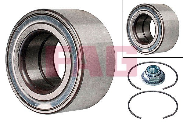 к-кт подшипника ступицы перед.!\ Hyundai i20/Solaris, KIA Rio 1.2/1.4/1.6 08> 713 6267 30 FAG