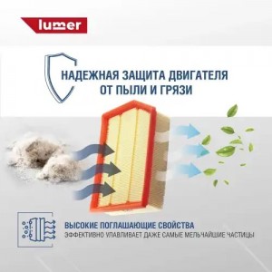 Воздушный фильтр Changan CS35 Plus I рест LM02861 LUMER
