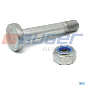 р/к пальца рессоры! (м) M30x3.5/173 (палец+гайка)\BPW 53538 AUGER