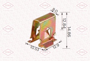 Клипса автомобильная [упаковка 10 штук] TJB1596 TJB1596 TATSUMI