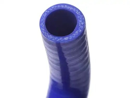 Патрубок ГАЗ-3302 ЕВРО-3 отопителя синий силикон MEGAPOWER 81012004 MEGA POWER