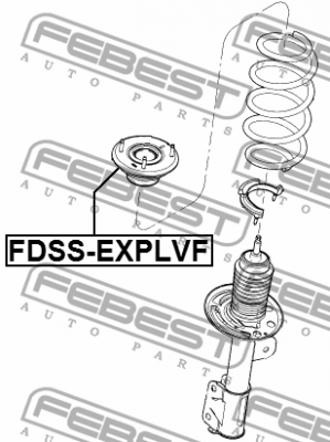 Опора амортизатора FORD EXPLORER 2011- FDSS-EXPLVF FDSS-EXPLVF FEBEST