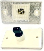 подфарник со светоотражающим устройством!LED белый\МАЗ, Камаз 8733657SX STELLOX