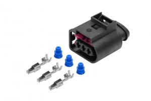 Разъем VW AUDI 3-х контактный топливных форсунок, давления топлива CARGEN AX6543S CARGEN