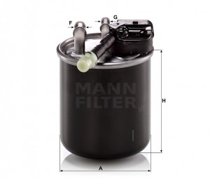 Фильтр топливный WK820/17 Mann-Filter MB GLK WK82017 MANN FILTER
