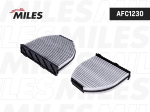 Фильтр салона угольный MERCEDES BENZ W204/212 07- (FILTRON K1246A MANN CUK29005) AFC1230 MILES