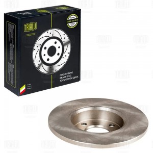 Диск торм. для а.м Fiat 500 (07-),Punto (93-),Panda (03-),Ford Ka (08-) перед. d DF190509 TRIALLI