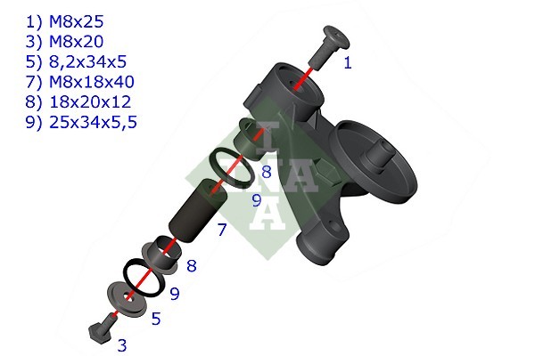 AUDI A4 [B7] (2005-2007) 533011710 INA