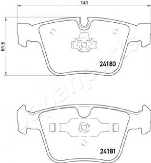 W164 M-KLASSE (ML) (2005-2011) PP0520AF JAPAN PARTS GROUP
