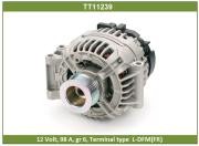 Генератор RENAULT Logan (04-),Kanqoo (00-),Megane (00-) 14В 98А TESLA TECHNICS TT11239 TESLA TECHNICS