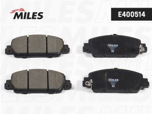 Колодки тормозные передние (Смесь Low-Metallic) HONDA ACCORD 14- (TRW GDB3615) E E400514 MILES