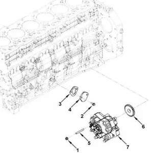 Прокладка ТННД КАМАЗ Камминз ISBe, ISDe (3939258) (Haffen) 0448 HAFFEN