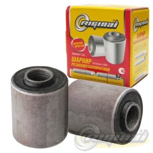 Сайлентблок для а/м ГАЗ рычага (верх.) рейсталинг (2 шт.) "Riginal" RG3110-2904172 RIGINAL