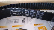 Ремень ГРМ RENAULT Clio,Kangoo,Logan,Megane (132х27) CONTINENTAL CT1179 CONTINENTAL