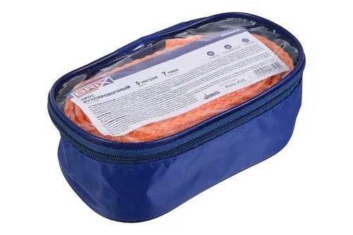 трос буксировочный! лента, 7т, 5м, с крюками, с сумкой\ BRX0080034 BRIX