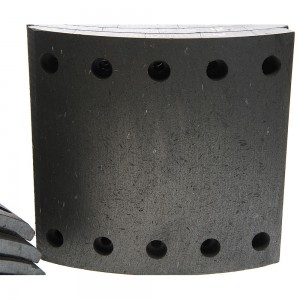 Накладка тормозной колодки BPW SAF (420x200) стандарт 80 отв. 8x15 / 93251 (8шт. 350-33-042 MEGA POWER