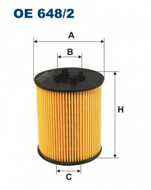 Фильтр масляный OE648/2 OE6482 FILTRON