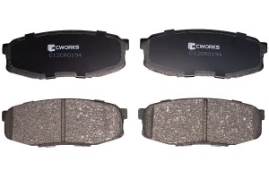 Тормозные колодки задниe C12CR0194 C12CR0194 CWORKS