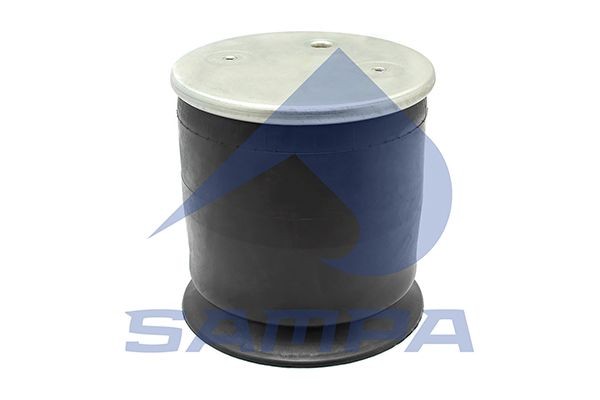 Пневморессора со стаканом (пластик) 2 отв M10 под шп. + 1 отвер.M22 под возд. SP 554157-KP06 SAMPA