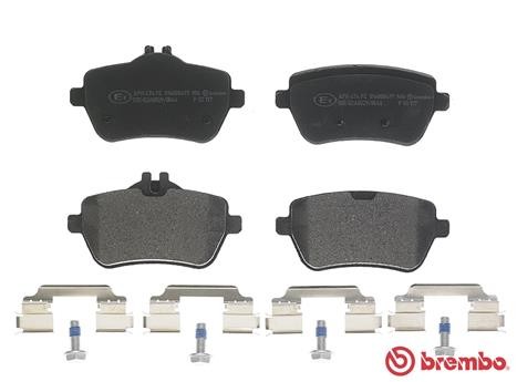 P50117 колодки дисковые задние!\ MB W222/C217 13> P50117 BREMBO