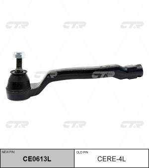Наконечник рулевой тяги MERCEDES-BENZ Citan 2012 ~ RENAULT Kangoo 2008 ~ перед.л CE0613L CTR