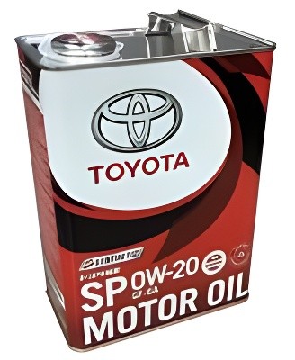 Масло моторное синтетическое TOYOTA Motor Oil 0W-20 4л 08880-13205 08880-13205 TOYOTA