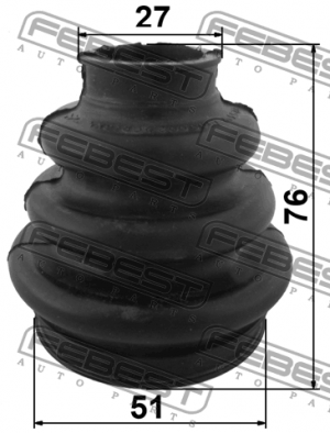 Пыльник ШРУСа внешний BMW E90 1917-E90R 1917E90R FEBEST