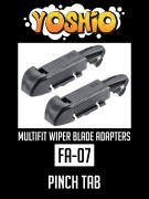 Адаптер щетки стеклоочистителя PINCH TAB комплект (2шт.) YOSHIO FA07 YOSHIO