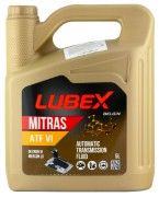 L020-0877-0405 LUBEX Синт-ое тр.масло д/АКПП MITRAS ATF VI (5л) L02008770405 LUBEX