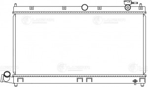 Радиатор охл. BYD F3 (05-) 1.5i,1.6i MT (LRc 3014) LRC 3014 LUZAR