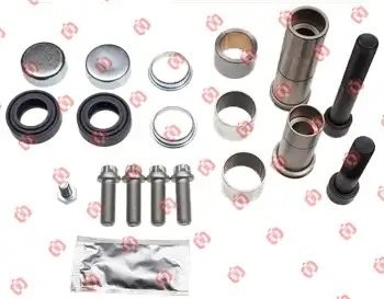 р/к дискового тормоза!2 направл,6 болтов,2 пыльн,3 втулки,смазка,хомуты 2,2крышк 510227 ONYARBI