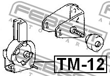 Опора двигателя TM-12 TM-12 FEBEST